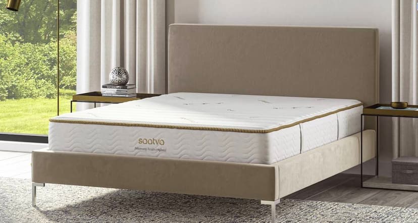 A Saatva brand Memory Foam Hybrid Mattress